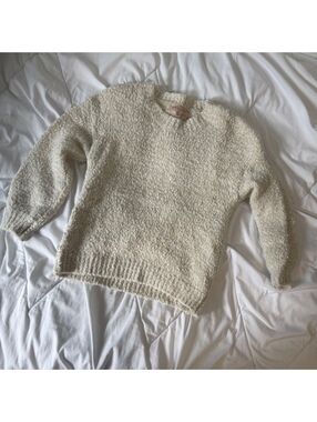philosophy fall autumn chunky beige sweater small